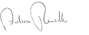 Andreas Renschler (handwriting)