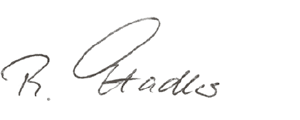 Rupert Stadler (handwriting)