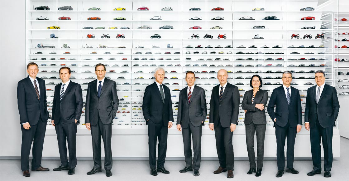 The Board of Management of Volkswagen Aktiengesellschaft (photo)